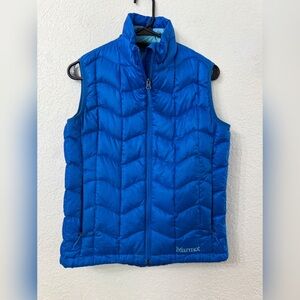 Marmot Blue 800 Down Puffer Vest - S